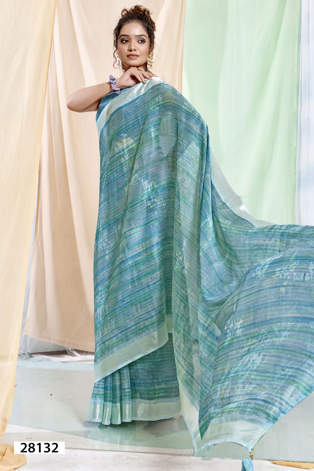 Brinda Vol 2 By Vallabhi Daily Wear Chiffon Sarees Wholesale Shop In Surat
